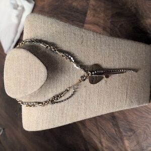 Juicy Couture Gold and Silver Heart Necklace